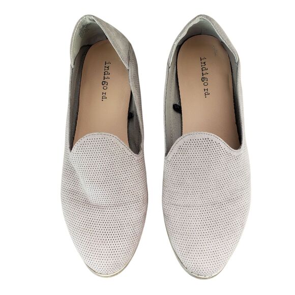 Indigo Rd Slip On Loafers Womens 7.5 Suede Shoes Boho - Picture 3 of 9
